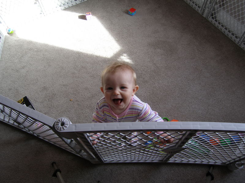 Goofy face!
