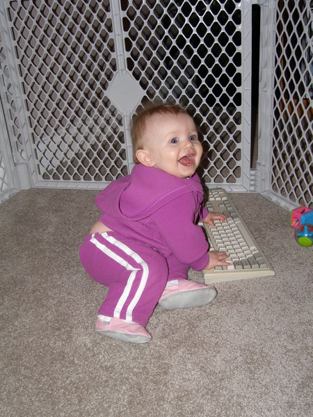 Gratuitous cuteness shot
