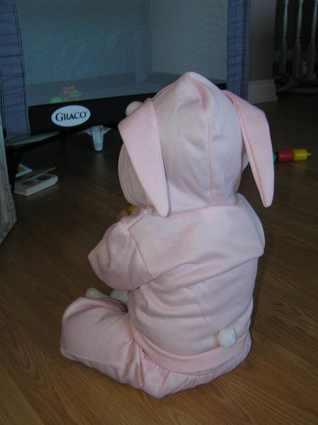 Bunny bum!
