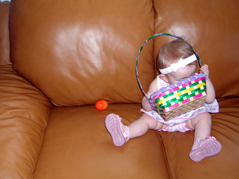 Maddi's first Easter

