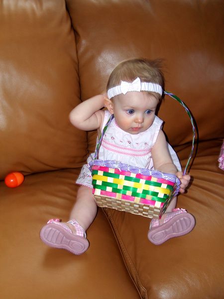 Maddi's first Easter
