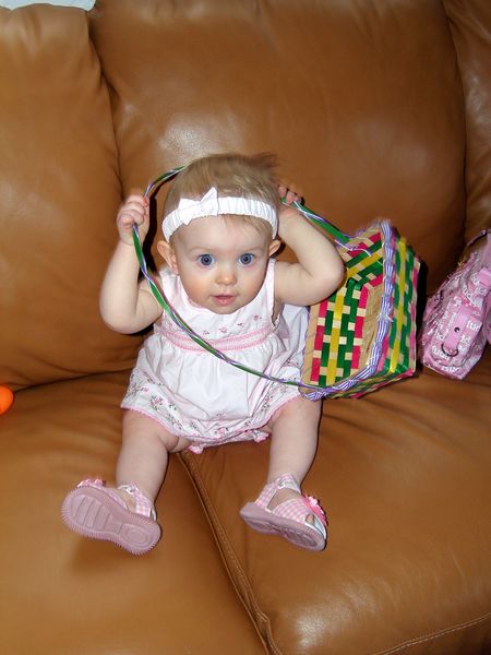 Maddi's first Easter
