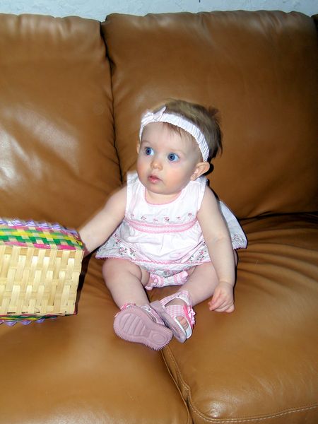 Maddi's first Easter

