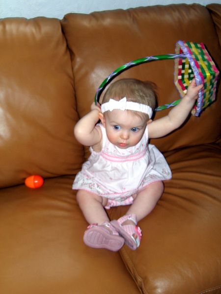 Maddi's first Easter
