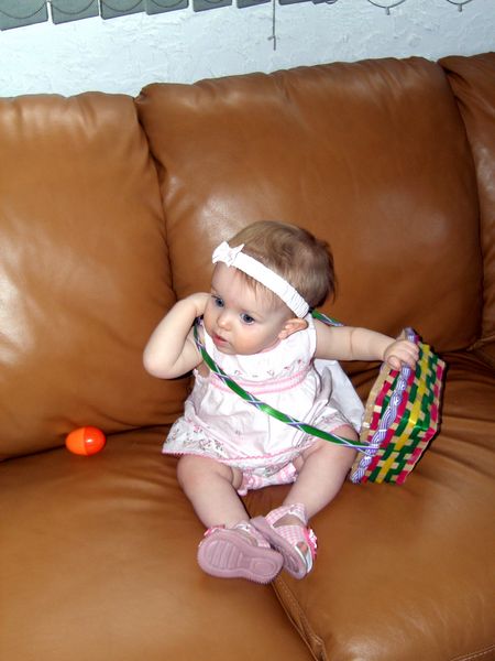 Maddi's first Easter
