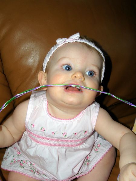Maddi's first Easter
