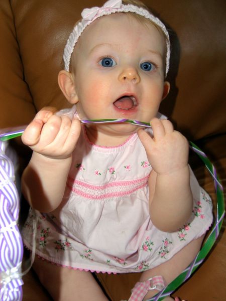 Maddi's first Easter
