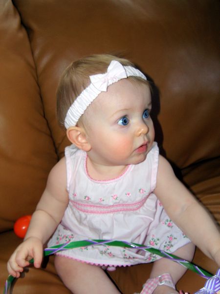 Maddi's first Easter
