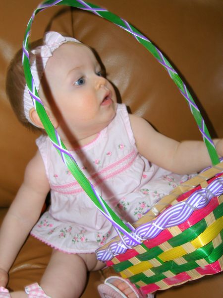 Maddi's first Easter
