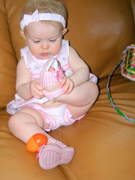 Maddi's first Easter
