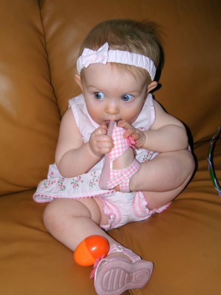 Maddi's first Easter
