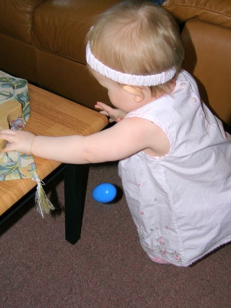 Maddi's first Easter
