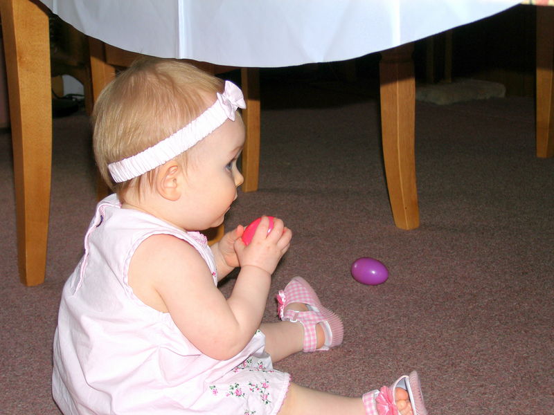 Maddi's first Easter
