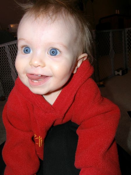 What a face
