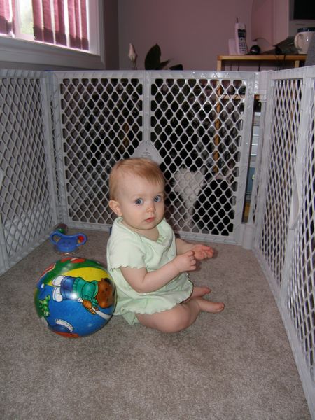 Maddi plots her attack with the unsuspecting Deva sitting just on the other side of the play yard
