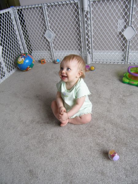 Too cute for her own good, and her parents' too

