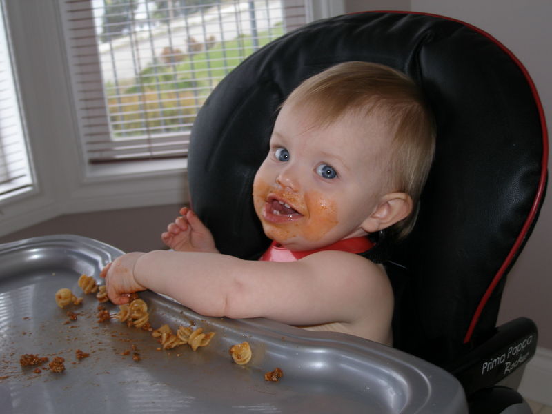Happy pasta eater!
