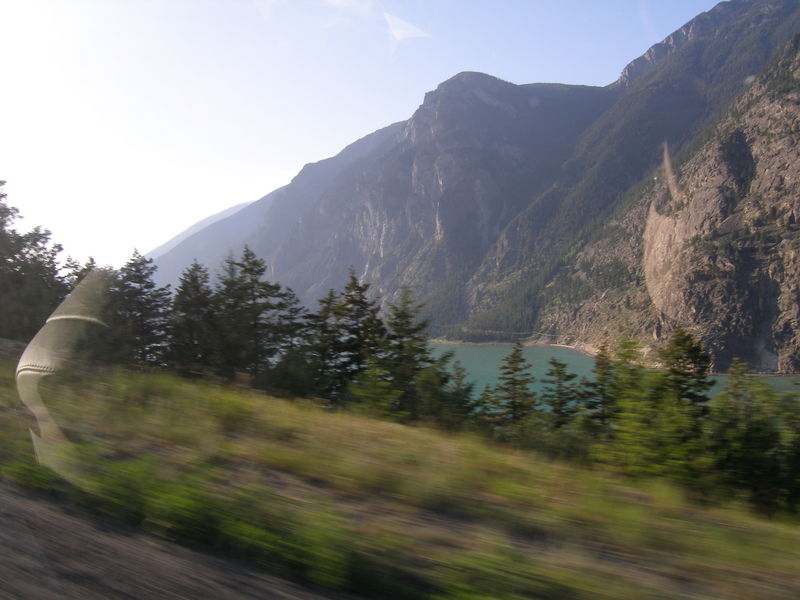 South of Lillooet on Hwy 99
