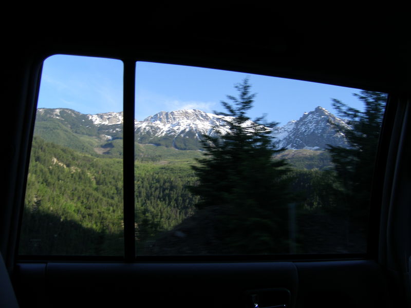 South of Lillooet on Hwy 99
