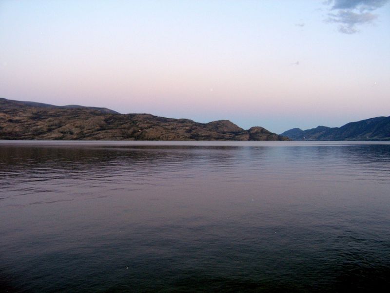 Peachland sunset
