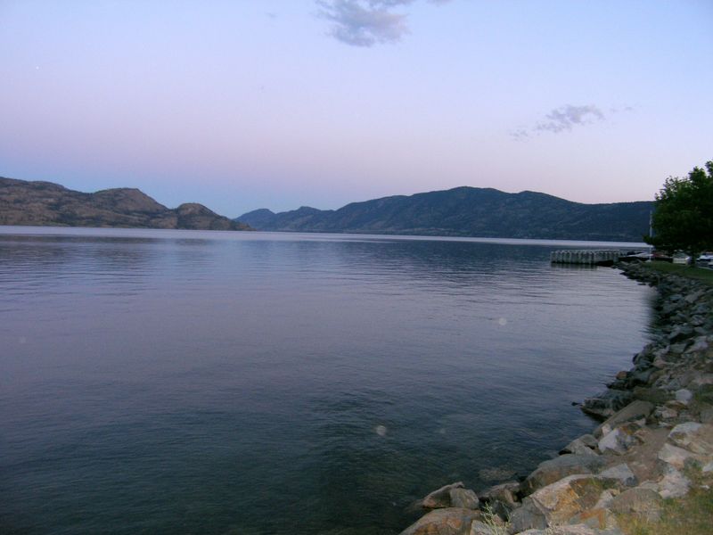 Peachland sunset
