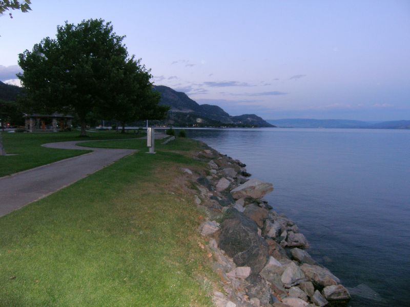 Peachland sunset
