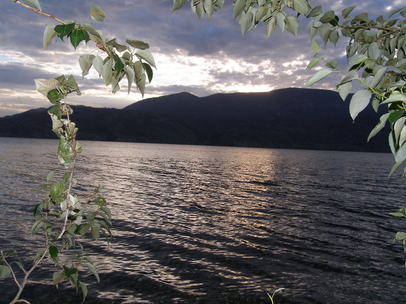 Okanagan Lake sunrise
