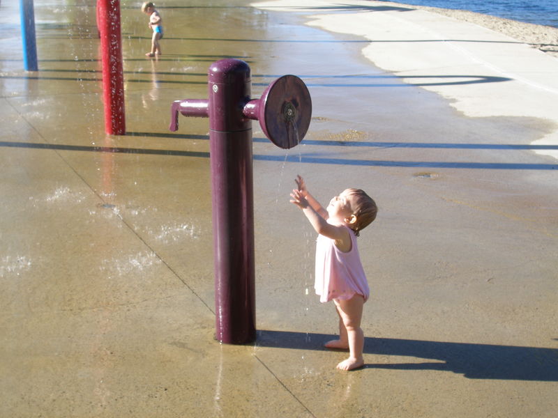 Now this trickle of water is more my speed
