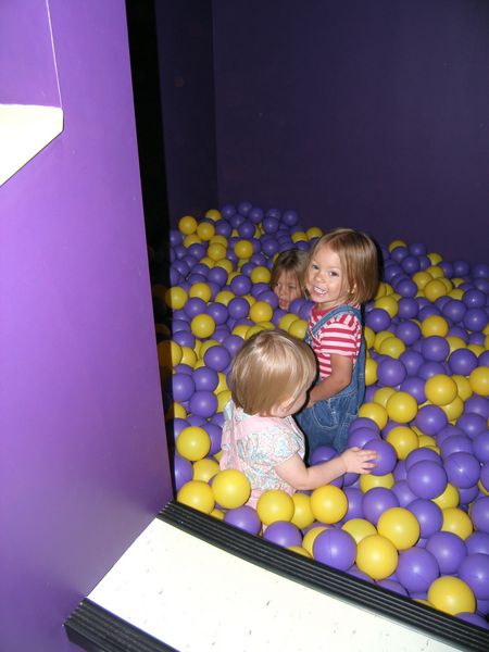 Look, there is a head in the balls

