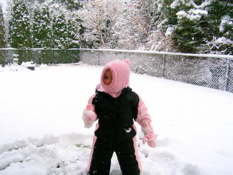 Bundled up
