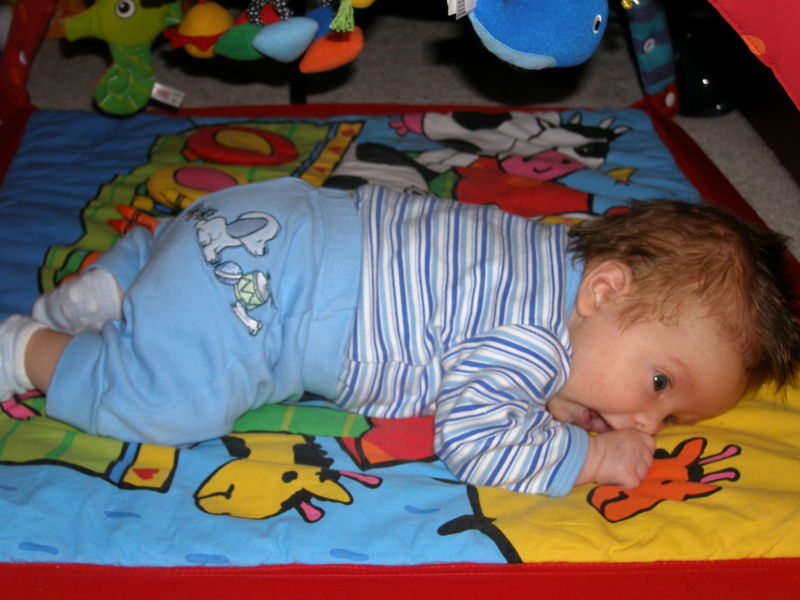Tummy time
