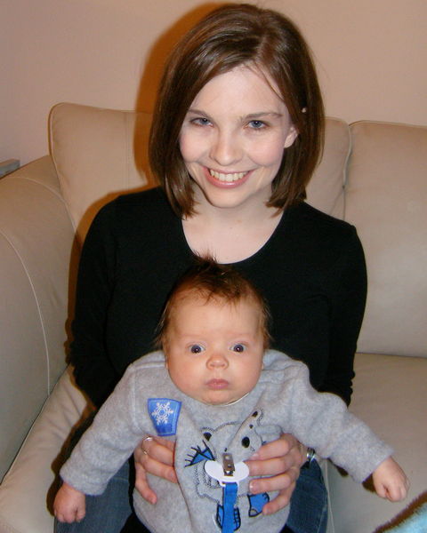 James at 12 weeks old
