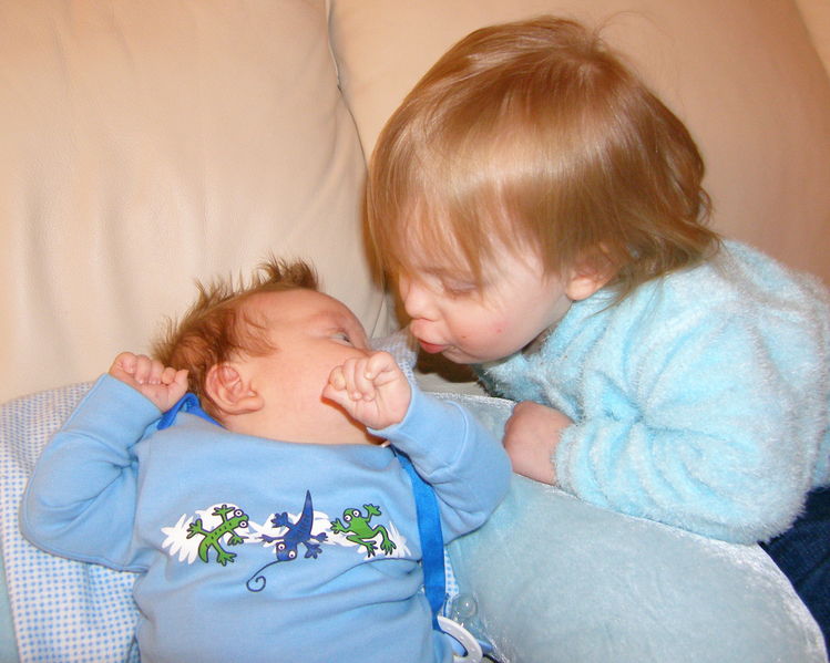 Maddi going in for a kiss
