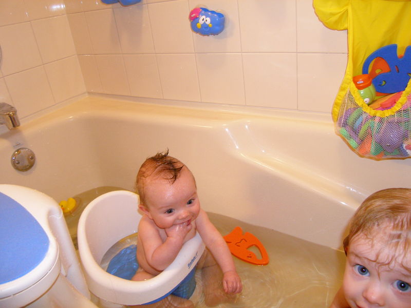 Bathtime fun

