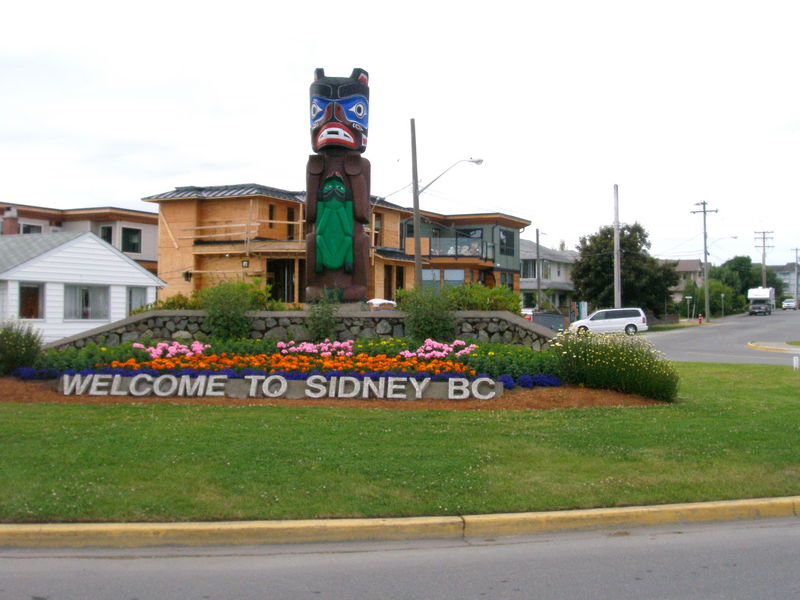 Welcome to Sidney, BC; it was good to be back in Canada
Keywords: Sidney