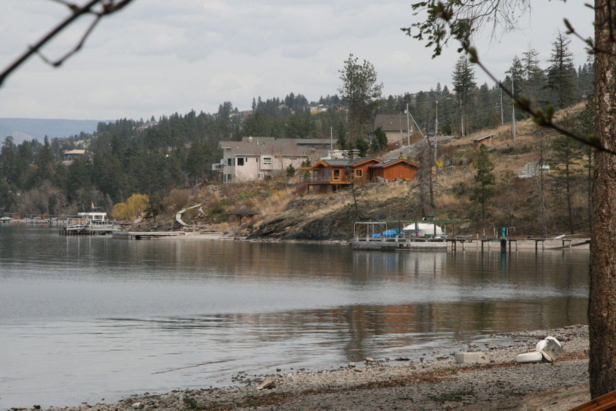 Looking down the beach
