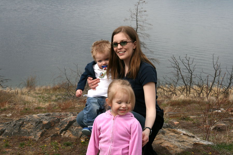 Closest thing we could get to a family shot
