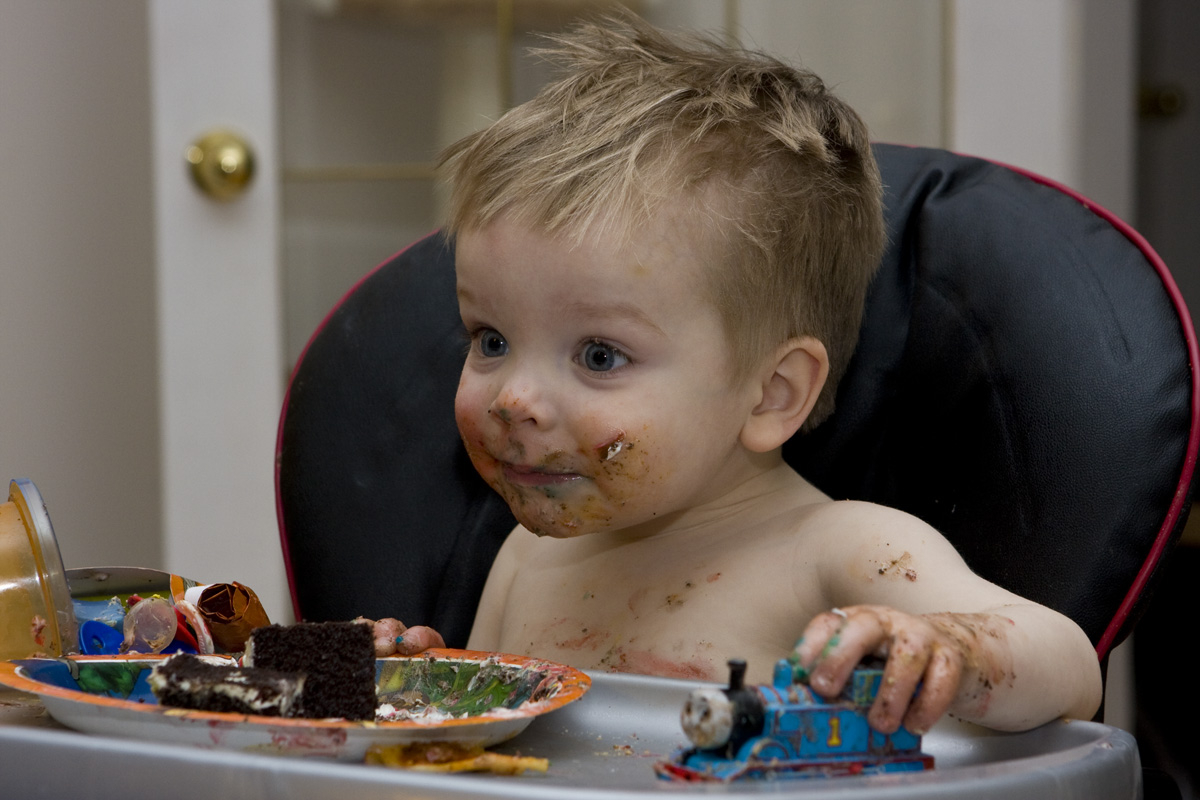Cake-faced cutie
