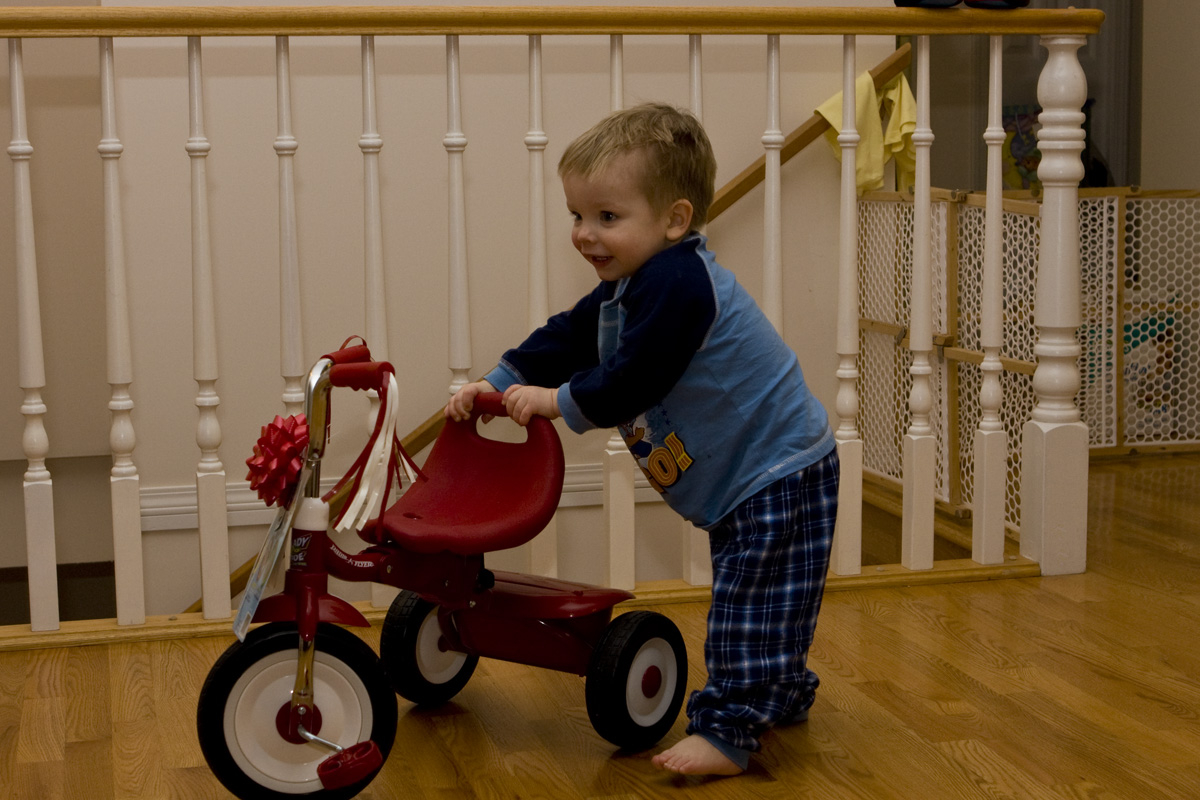 More tricycle cuteness
