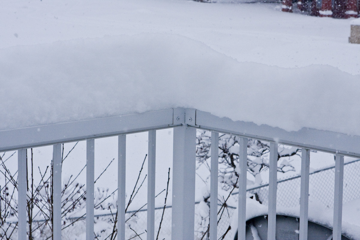Another foot of new snow
