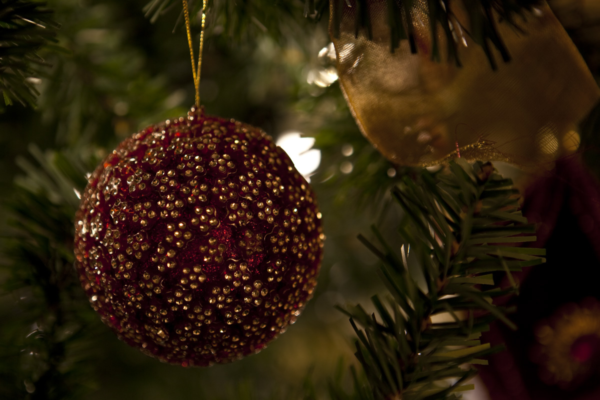 Christmas tree ornament
