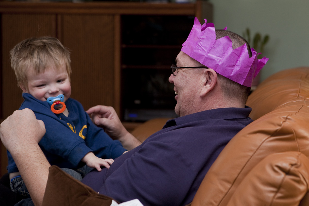 Uncle Mike & James
