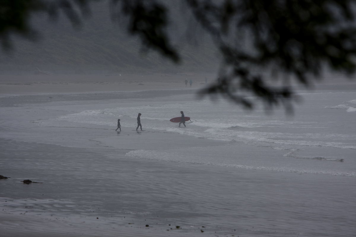 Misty morning on Cox Bay
