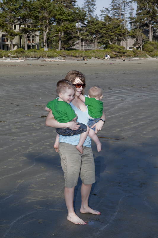Mommy & the boys
