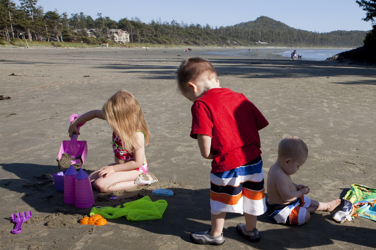 Sandcastle fun!
