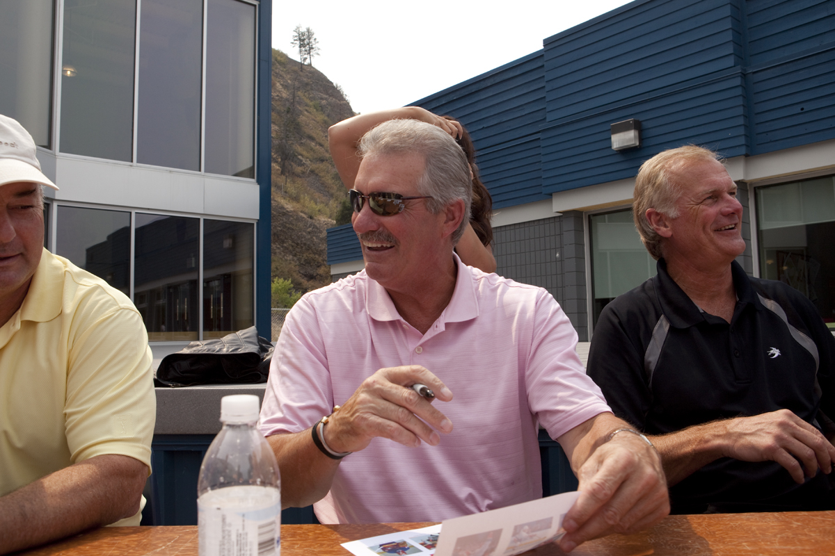 Steve Shutt, Bill Smith & Bob Bourne

