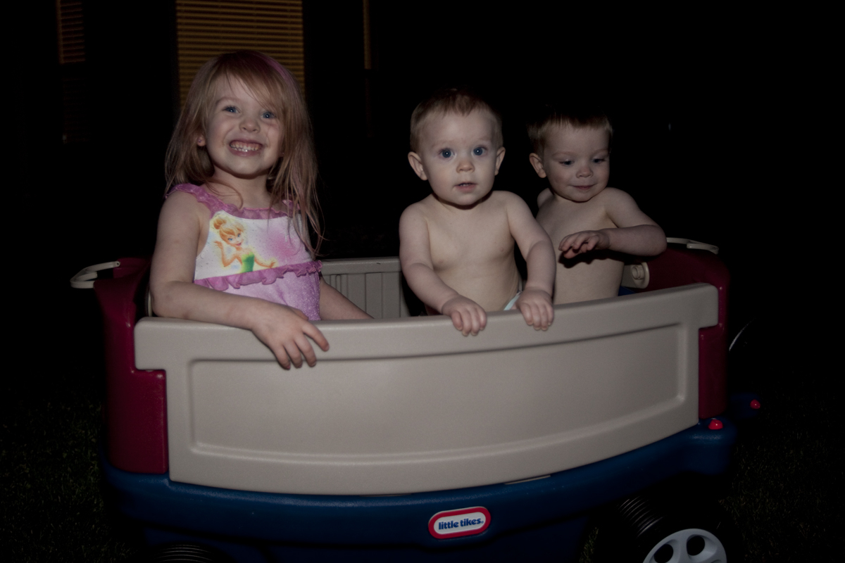 The Phillips Family finally gets a wagon.
