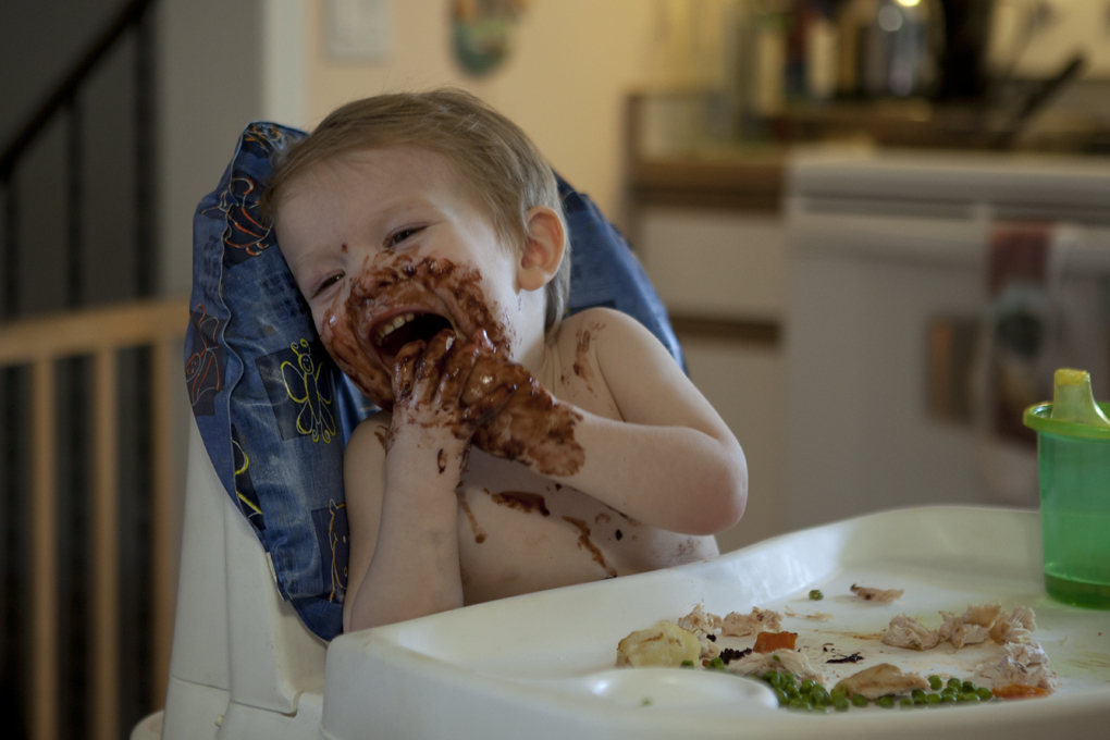 Thomas likes Nana's brownies
