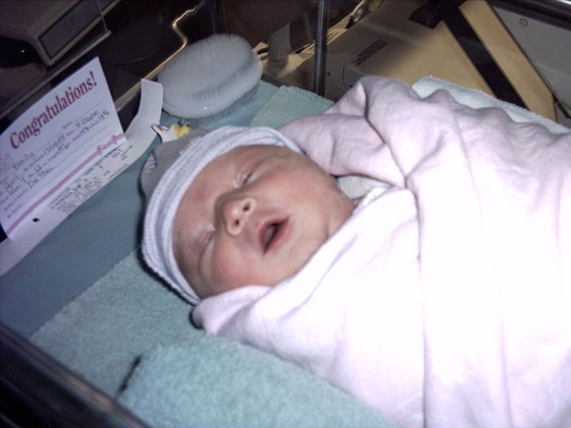 A few hours old
